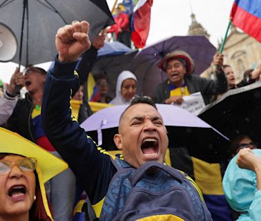 Thousands of Colombians protest Petro's economic, social reforms