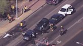 Multiple cars involved in midtown Phoenix crash