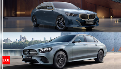 BMW 5 Series LWB vs Mercedes-Benz E-Class LWB: Dimensions, price, features, specs - Times of India
