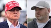 Wayne Rooney played golf with Donald Trump as snipers watched on