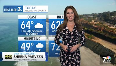 San Diego weather today: Sheena Parveen s forecast for April 26, 2024