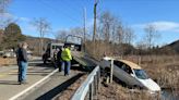 UPDATE: Car drives into Beaver Pond in Lowman, woman taken in handcuffs