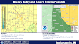 Slight chance of storms in Indy on Wednesday. Weekend to cool down