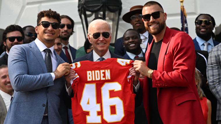 Will Travis Kelce be at the White House celebration? Latest updates on if Chiefs tight end will be in D.C. | Sporting News