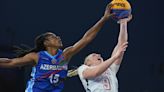 Defending champion U.S. women fall to 0-2 in 3x3 basketball pool play with 20-17 loss to Azerbaijan