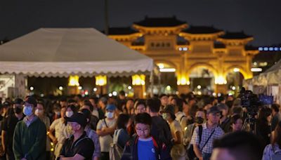 台灣六四晚會參與人數創10年新高 主辦方：民眾不滿中共軍演