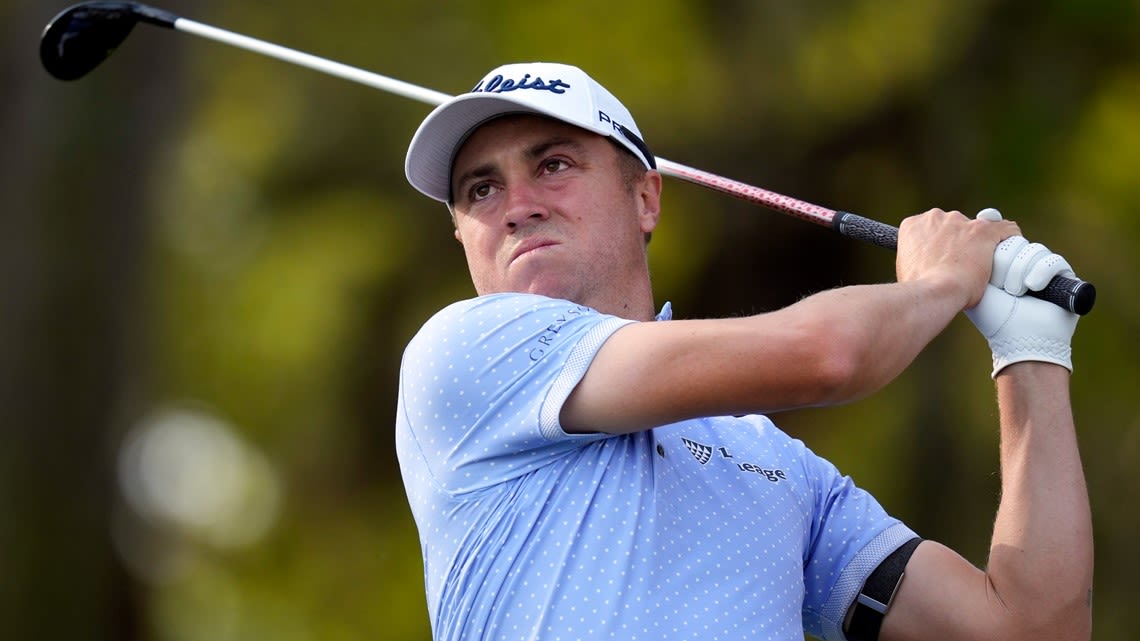 Watch Live: PGA Champion, Oldham County-native Justin Thomas receives 'Hometown Hero' banner