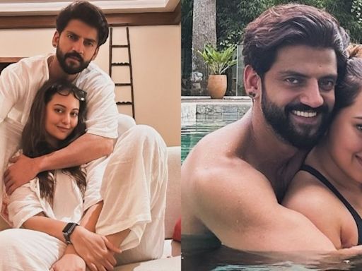 Sonakshi Sinha, Zaheer Iqbal's one-month anniversary was all about detox, cuddles and recovering in Philippines