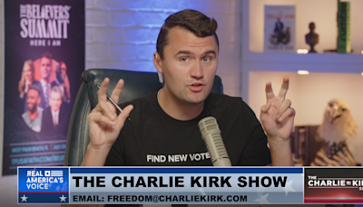 Charlie Kirk: "Kamala Harris seeks to kidnap your child via the trans agenda"