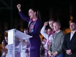 Mexico elects 1st female president in the country’s history