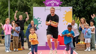 Greg Rutherford backs campaign to get kids to eat more fruit and veg