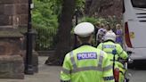 Prince of Wales arrives for wedding of Duke of Westminster