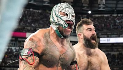 Jason Kelce Didn't Know WrestleMania Plan Until 2 Hours Before The Show