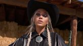 Beyoncé Serves High-Fashion Cowgirl in Sheer Lace Dress and Blonde Pigtail Braids for Country-Inspired Photo Shoot