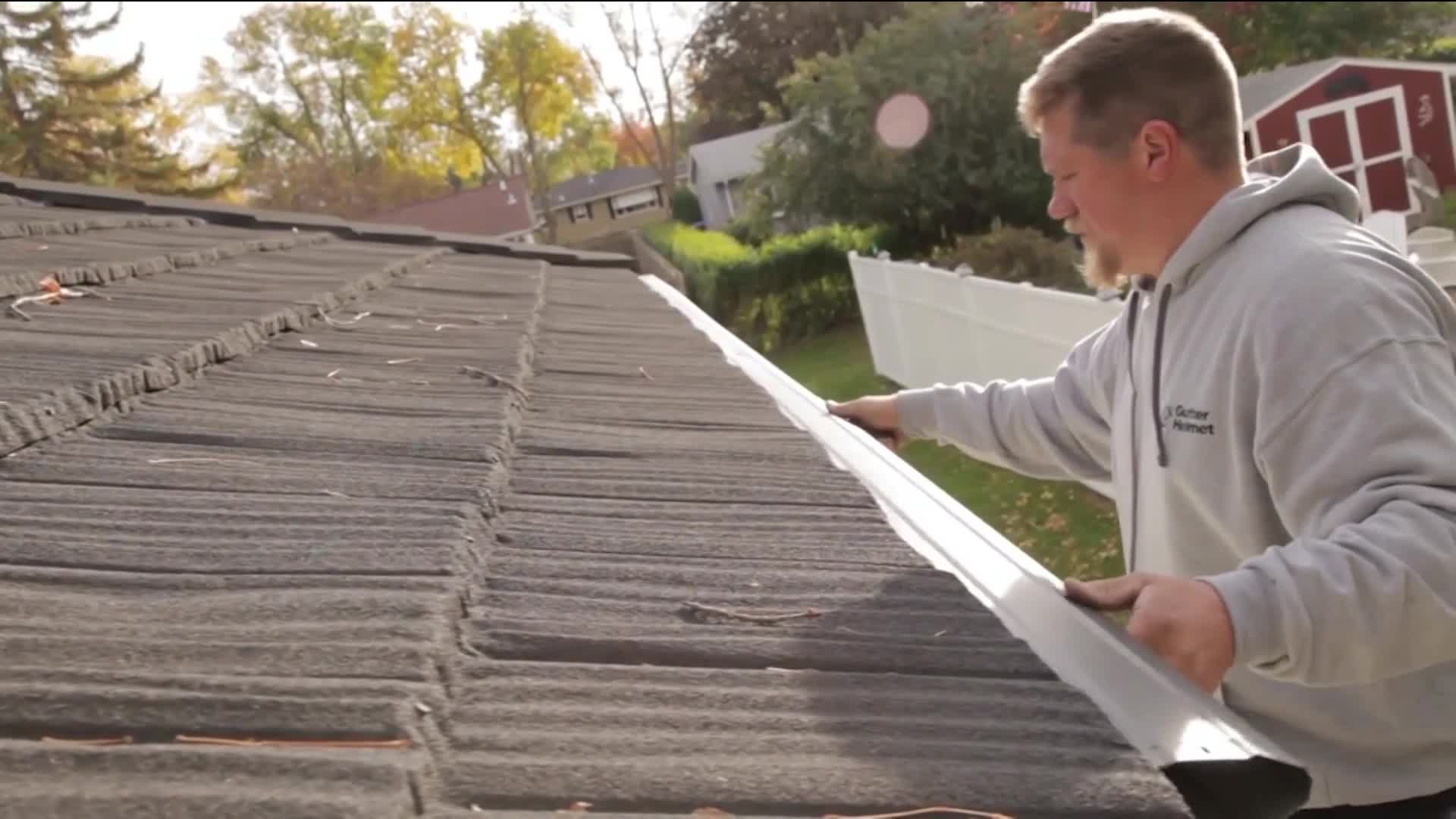 How Gutter Helmet by MR. FIX-IT can help protect your home