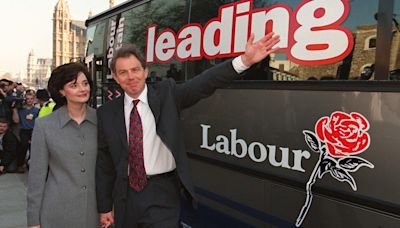 No 10 wanted a prime ministerial battle bus for Tony Blair, records show