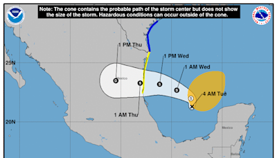 Potential Tropical Cyclone One expected to strengthen before landfall. See spaghetti models