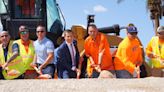 Buttigieg marks groundbreaking on Maryland Parkway transit project