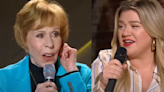 Kelly Clarkson Fans Hold Back Tears Watching Her Emotional Duet With Carol Burnett