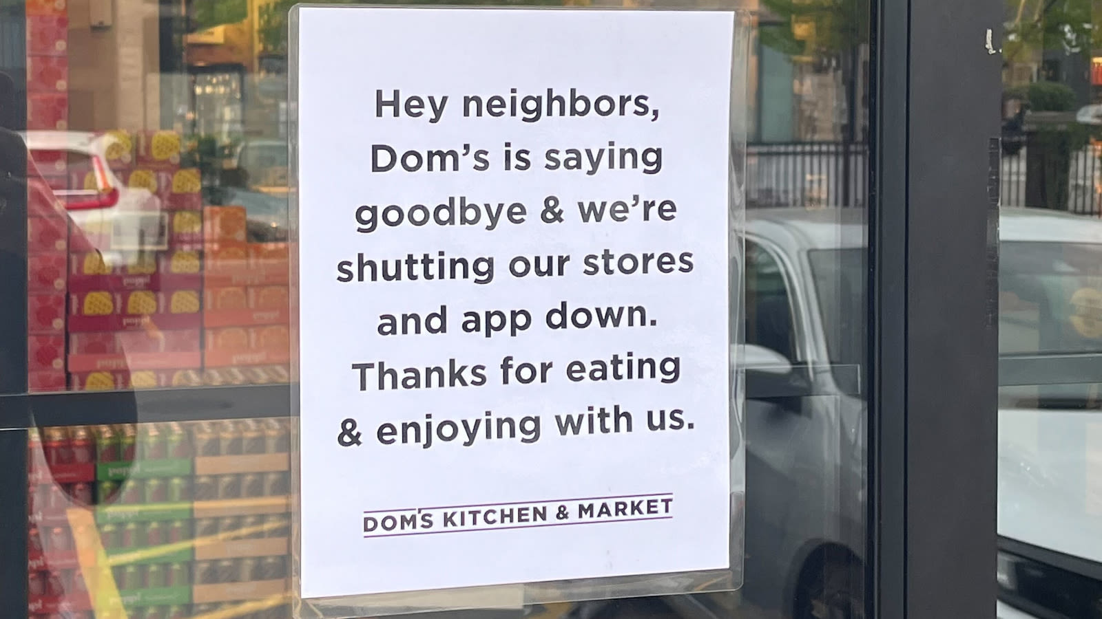 Chicago-based grocers Foxtrot, Dom's close over 30 locations, months after announcing merger