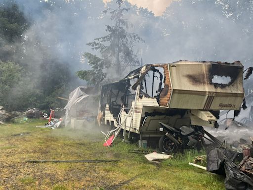 One dead in Ridgefield barn blaze, several chickens rescued by fire crews