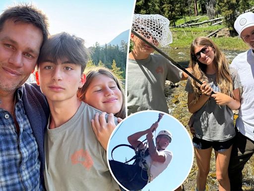 Inside Tom Brady’s adventurous Montana trip with his kids: ‘True love’