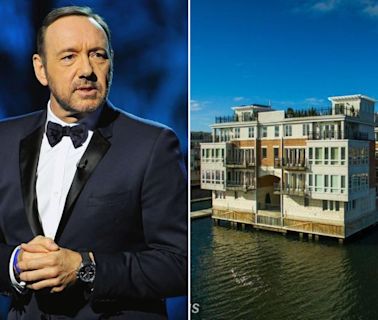 'Mansão na água' de Kevin Spacey é leiloada por R$ 18 milhões para salvar ator de crise financeira