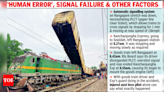 9 die as goods train rear-ends Kanchanjungha Express in Bengal | India News - Times of India