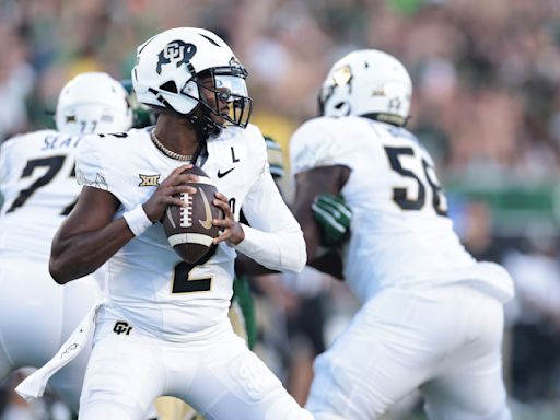 Travis Hunter scores twice and adds an interception in Colorado's 28-9 win over Colorado State