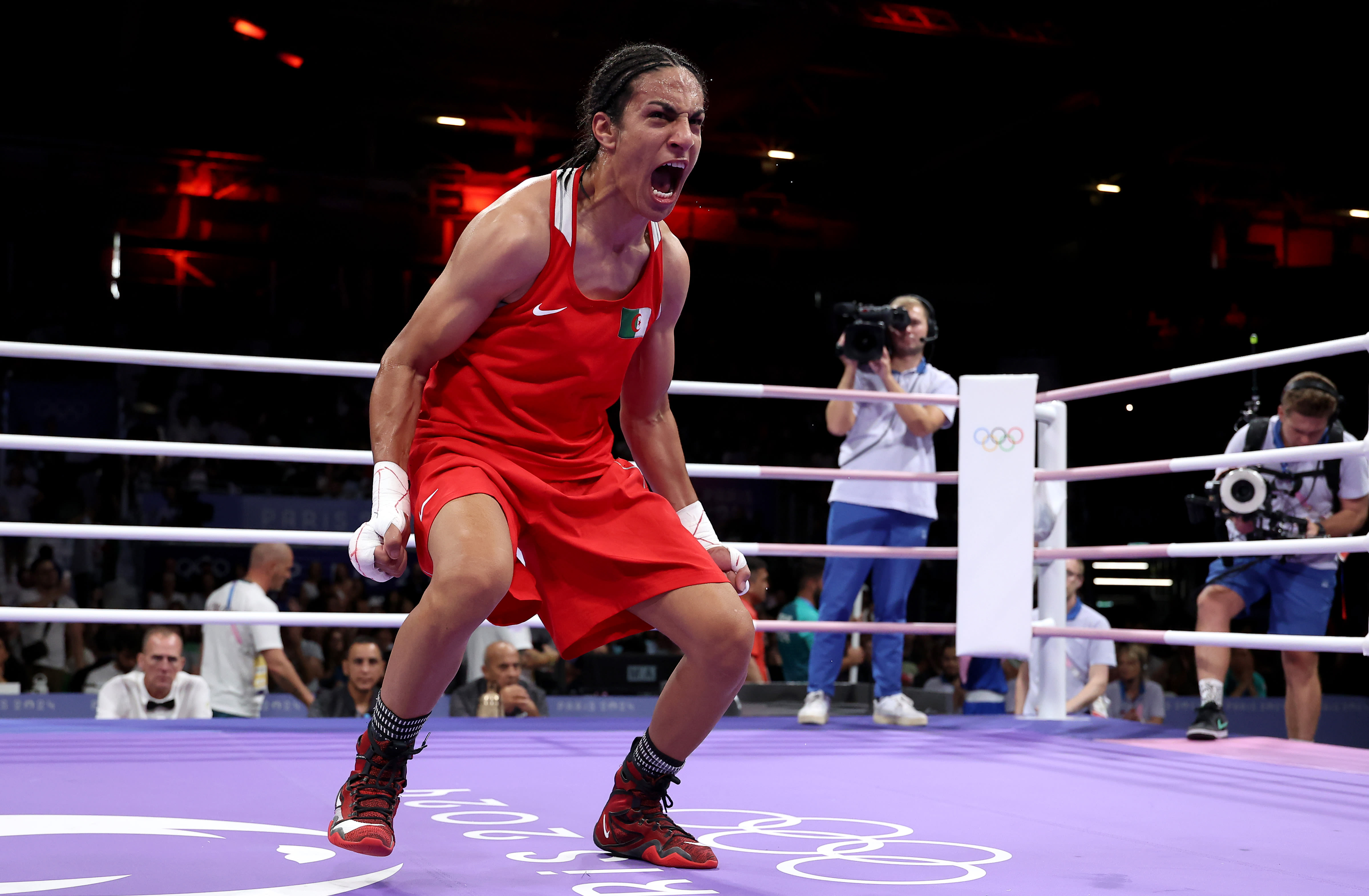 Algerian Boxer Imane Khelif Wins Olympic Women’s Boxing Quarterfinal As Gender Row Continues To Rage