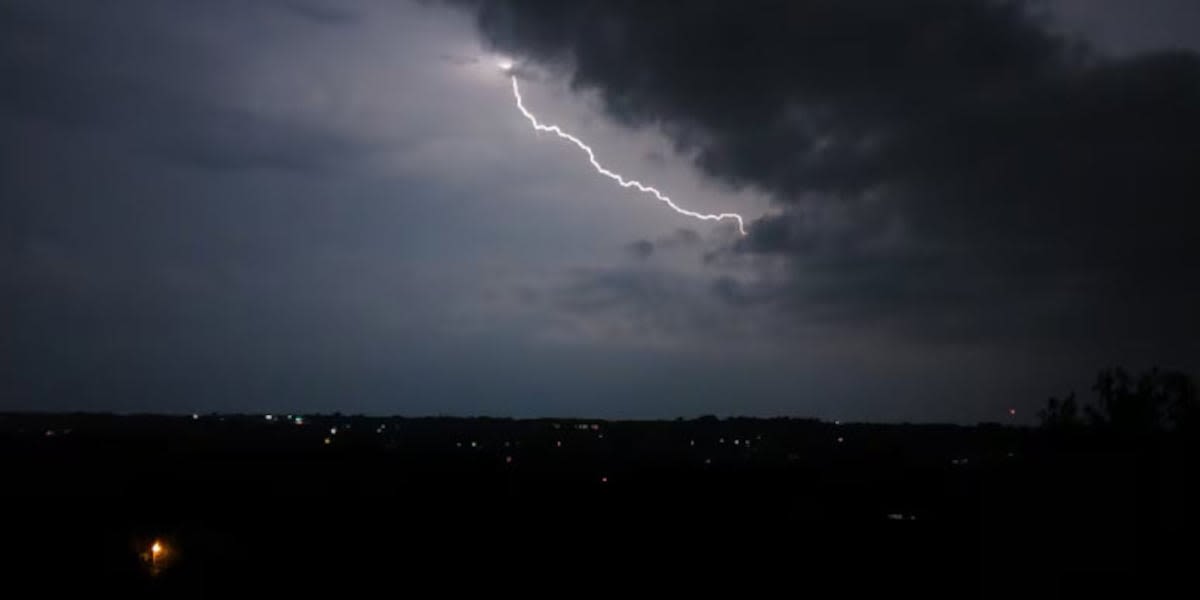 Man struck by lightning in Shawnee leads authorities to caution residents during storms