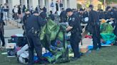 Police begin dismantling pro-Palestinian encampment at UW-Madison; multiple arrests underway