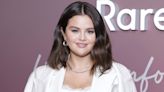 Selena Gomez Sizzles in Slinky White Dress in Chic Throwback Photo