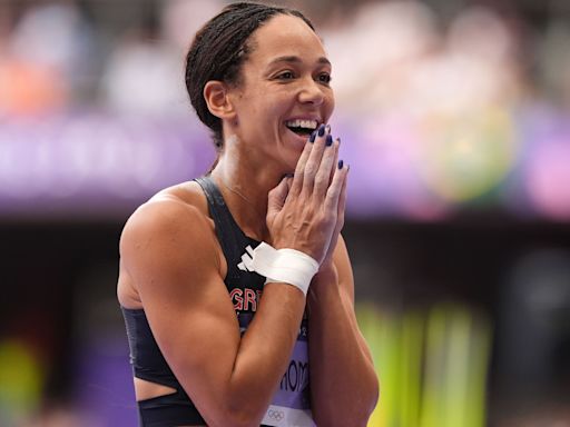 Katarina Johnson-Thompson takes day one lead but warns ‘it’s not over yet’