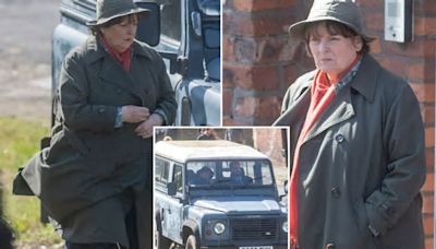 First pics of Brenda Blethyn on Vera set as she’s spotted filming final series after ITV cancelled show