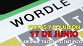 Wordle en español, científico y tildes para el reto de hoy 17 de junio: pistas y solución