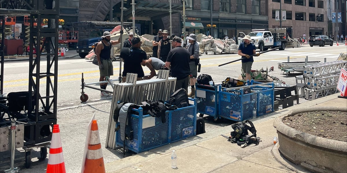 First Alert Traffic: Superman movie production continues filming in Cleveland