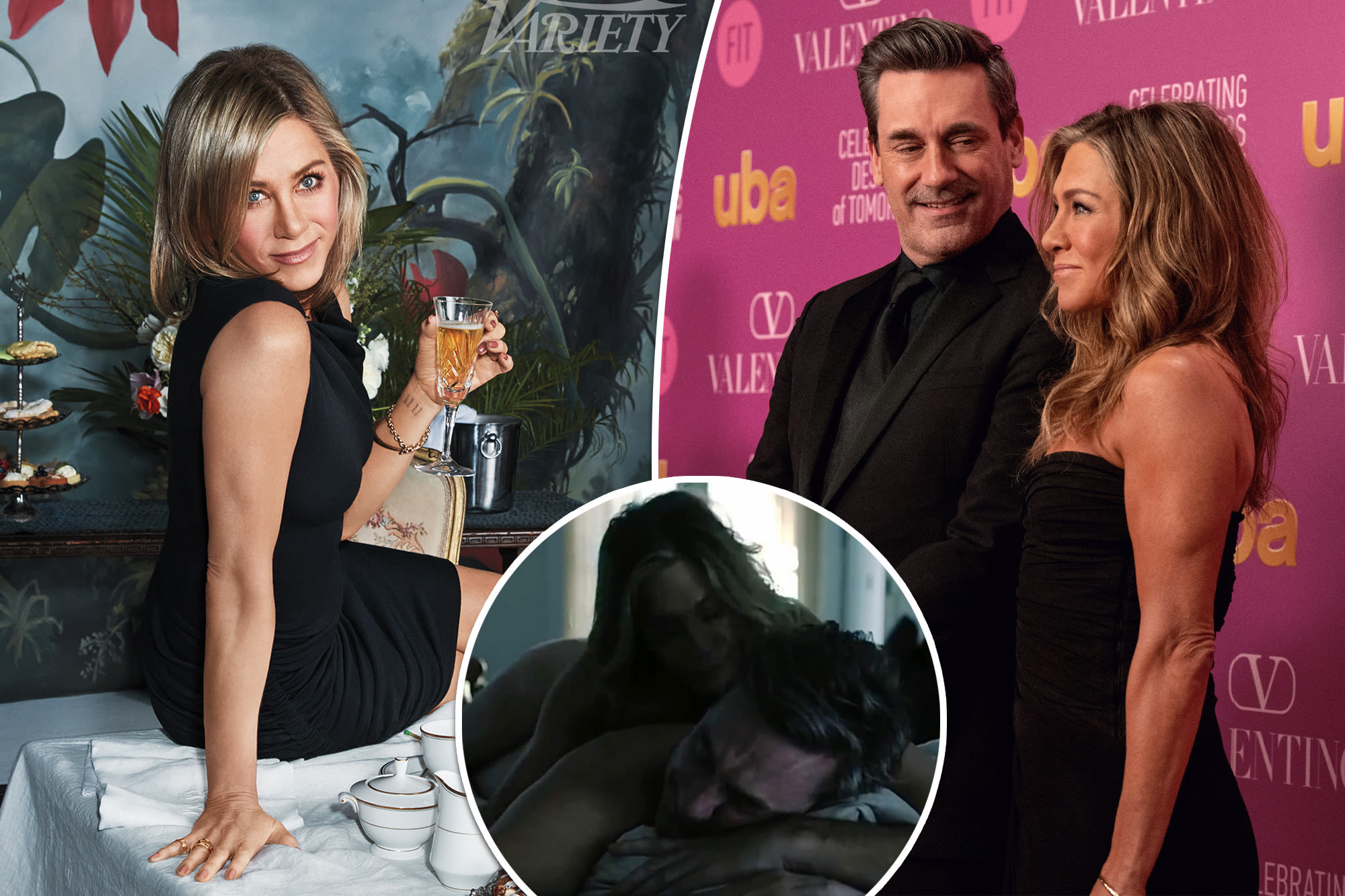 Jennifer Aniston gushes over Jon Hamm after ‘Morning Show’ sex scene: ‘Big, tall drink of water’