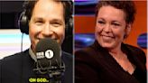 Paul Rudd Pranked By Olivia Colman Live On BBC Radio Show: “I’m Sweating, I’m Actually Sweating”