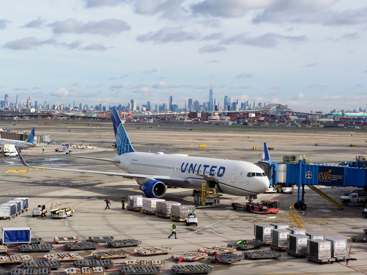 A record number of 4th of July travelers are already flying out of Newark airport