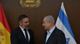 En medio de la fuerte pelea con Pedro Sánchez, Netanyahu se reunió con el presidente de VOX