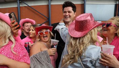 Watch the moment The Script star Danny photobombs fans at P!NK's Glasgow gig