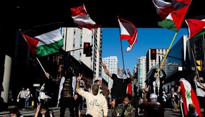 Pro-Palestinian march part of global protest against Israel's invasion of Gaza