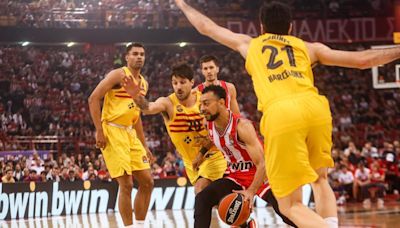 Olympiacos - Barça, en directo | Euroliga de baloncesto: cuarto partido de los playoffs, en vivo hoy