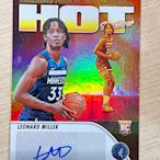 2023-24 HOOPS Leonard Miller 簽 AUTO 新人 RC 198