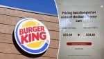 Customer claims Burger King forced dynamic pricing increase on her — at checkout: ‘Fast food places have become a joke’