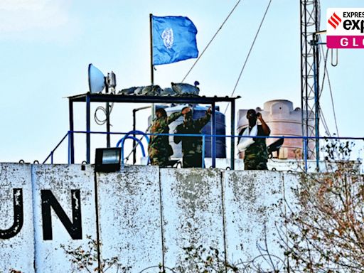 Who are THE UN peacekeepers at Lebanon’s border with Israel?