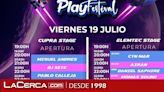 Play Festival 2024 da a conocer sus horarios