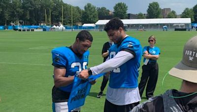 Adam Thielen is Bryce Young’s top target on Tuesday and 3 more Panthers camp takeaways