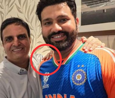 Three Hands on Rohit Sharma? WC-winning Captain's Viral Pic Sparks Mystery - News18